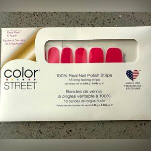 COLOR STREET Nail Polish Strips Kissing Booth Color